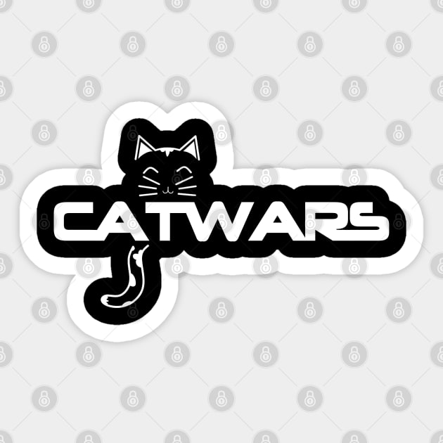 Cat Wars Sticker by Traditional-pct